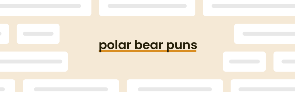 Polar Bear Puns - Best Polar Bear Puns for 2023 - PunPress